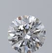 0.61 Carat Round G VS1 EX GIA Natural Diamond