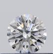 0.20 Carat Round E VVS2 EX VG GIA Natural Diamond