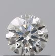 0.40 Carat Round J SI2 EX GIA Natural Diamond