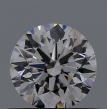 0.5 Carat Round F VVS2 EX GIA Natural Diamond