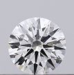 0.2 Carat Round F VVS2 EX VG GIA Natural Diamond