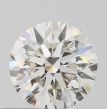 0.5 Carat Round I VVS1 EX GIA Natural Diamond