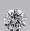 0.35 Carat Round E VVS1 EX GIA Natural Diamond