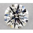 0.44 Carat Round H VVS2 EX GIA Natural Diamond