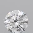 0.55 Carat Round D VVS1 EX GIA Natural Diamond