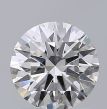 1.00 Carat Round F VS2 GD EX GIA Natural Diamond