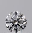 0.40 Carat Round D VS2 EX GIA Natural Diamond