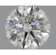 0.57 Carat Round H SI2 EX GIA Natural Diamond