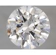 0.96 Carat Round E VVS1 EX GIA Natural Diamond