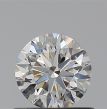 0.55 Carat Round F VS1 EX GIA Natural Diamond