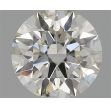 0.36 Carat Round H SI2 EX IGI Natural Diamond