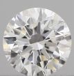 0.40 Carat Round E VVS2 EX GIA Natural Diamond