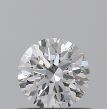 0.5 Carat Round D VS2 EX GIA Natural Diamond