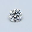 0.31 Carat Round E VVS2 VG EX GIA Natural Diamond