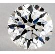 0.9 Carat Round H VVS2 EX VG GIA Natural Diamond