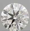 0.42 Carat Round H VVS1 EX GIA Natural Diamond