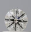 0.42 Carat Round J IF EX GIA Natural Diamond