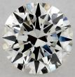 0.57 Carat Round H SI1 EX GIA Natural Diamond