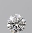 0.5 Carat Round H VVS2 VG EX GIA Natural Diamond