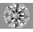 0.45 Carat Round E VVS2 EX GIA Natural Diamond