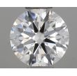 0.35 Carat Round G VVS1 EX IGI Natural Diamond