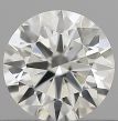 0.56 Carat Round H VS1 EX IGI Natural Diamond