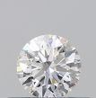 0.35 Carat Round D VVS1 EX GIA Natural Diamond