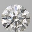 1.00 Carat Round H SI1 EX GIA Natural Diamond