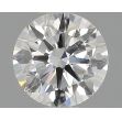 0.55 Carat Round H SI2 EX GIA Natural Diamond