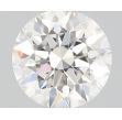 0.5 Carat Round G VVS2 EX GIA Natural Diamond