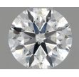 0.58 Carat Round D SI1 EX GIA Natural Diamond