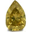 2.06 Carat Pear Fancy Brownish Yellow VS2 - GD GIA Natural Diamond