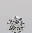 0.31 Carat Round F VVS2 EX GIA Natural Diamond