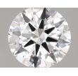 0.35 Carat Round E VVS1 EX GIA Natural Diamond