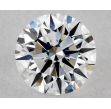 0.56 Carat Round E VS1 EX GIA Natural Diamond