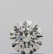 0.50 Carat Round K SI1 EX GIA Natural Diamond