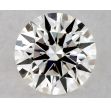 0.42 Carat Round H VVS2 EX GIA Natural Diamond