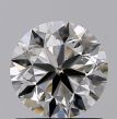 0.90 Carat Round H VS2 VG EX GIA Natural Diamond