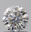 0.90 Carat Round H SI1 G EX GIA Natural Diamond