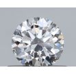 0.5 Carat Round E VVS2 EX GIA Natural Diamond