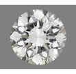 0.70 Carat Round I VS2 VG EX G GIA Natural Diamond