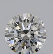 0.30 Carat Round I VVS2 EX VG GIA Natural Diamond