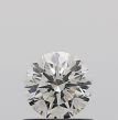 0.56 Carat Round I VS1 EX GIA Natural Diamond