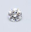 0.33 Carat Round D SI1 EX GIA Natural Diamond