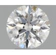 0.35 Carat Round F VVS1 EX GIA Natural Diamond