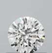 0.51 Carat Round G SI2 EX GIA Natural Diamond