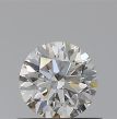 0.45 Carat Round H VS2 EX GIA Natural Diamond