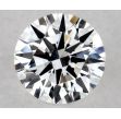 0.31 Carat Round F VVS2 EX GIA Natural Diamond