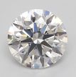 0.5 Carat Round F VS1 EX GIA Natural Diamond