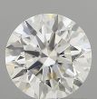 0.63 Carat Round G VVS2 EX GIA Natural Diamond